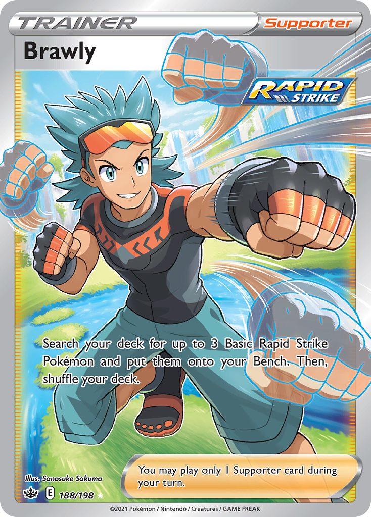188/198 [CRE] Brawly - Rare Ultra