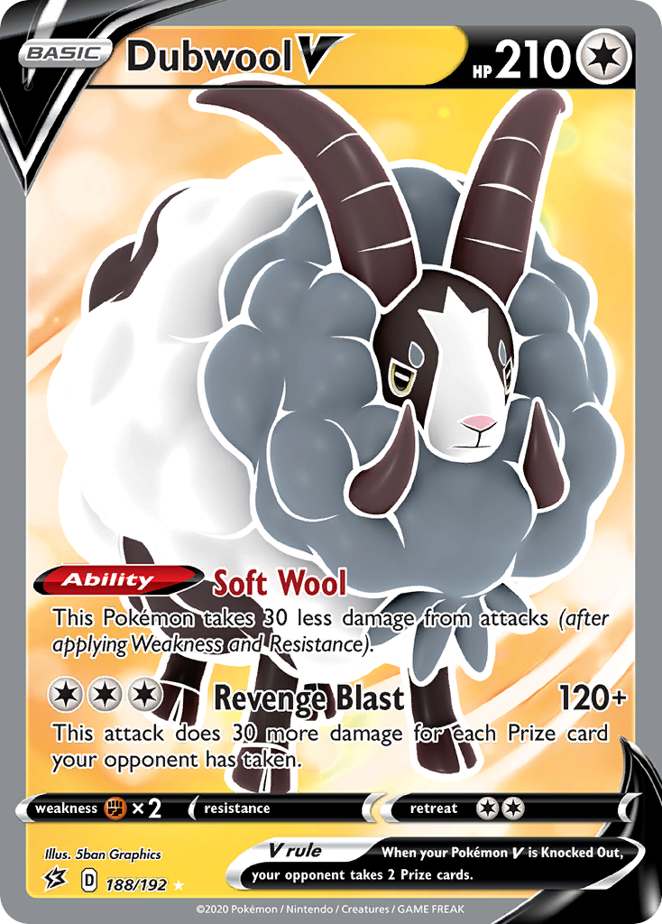 188/192 [RCL] Dubwool V - Rare Ultra