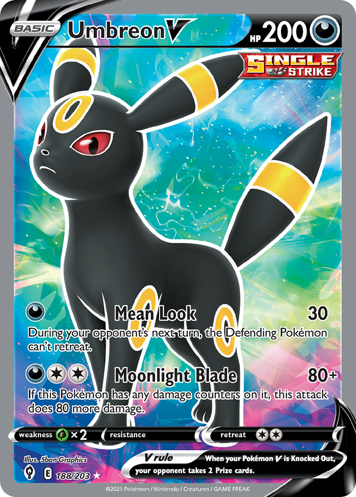 188/203 [EVS] Umbreon V - Rare Ultra