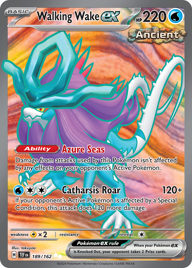 189/162 [TEF] Walking Wake ex - Ultra Rare