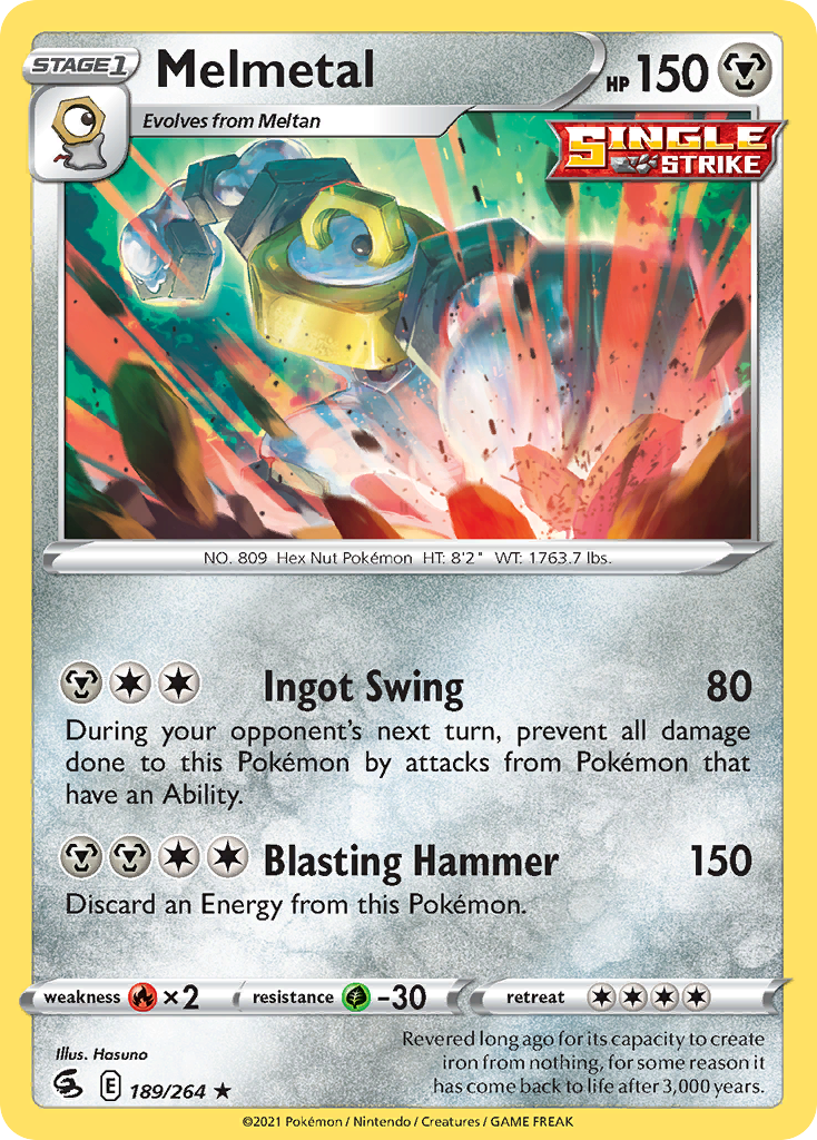 189/264 [FST] Melmetal - Rare Holo