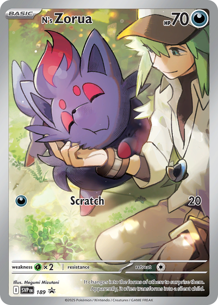 189/215 [SVP] N's Zorua - Promo
