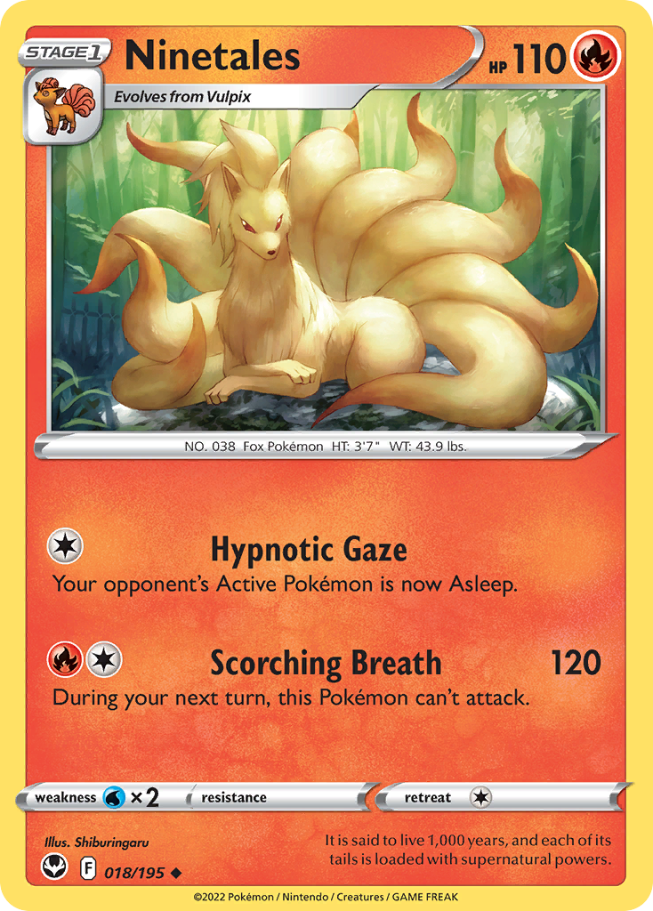 18/195 [SIT] Ninetales - Uncommon