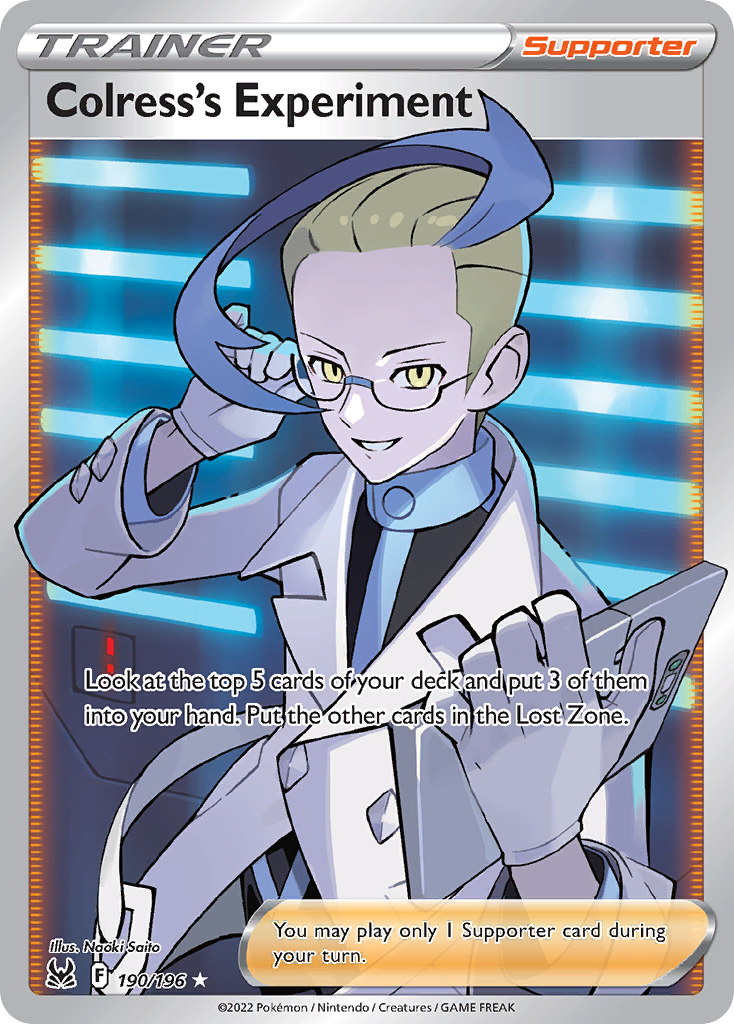 190/196 [LOR] Colress's Experiment - Rare Ultra