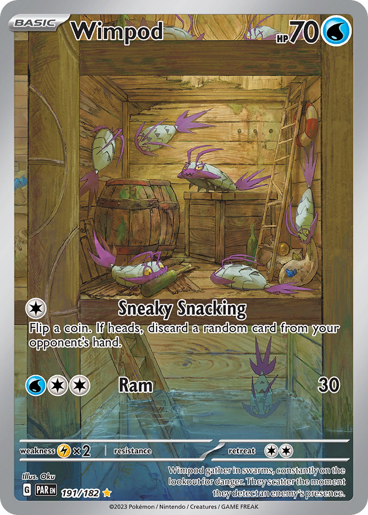 191/182 [SV4] Wimpod - Illustration Rare