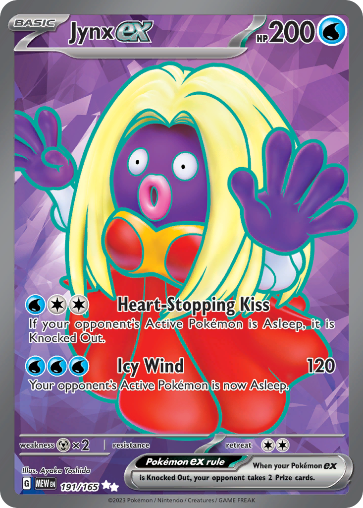 191/165 [SV3PT5] Jynx ex - Ultra Rare
