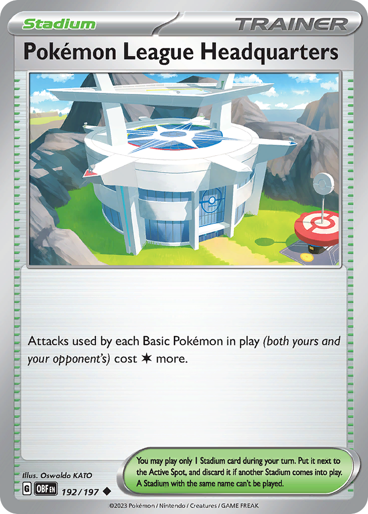 192/197 [SV3] Pokémon League Headquarters - Uncommon