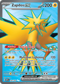192/165 [SV3PT5] Zapdos ex - Ultra Rare