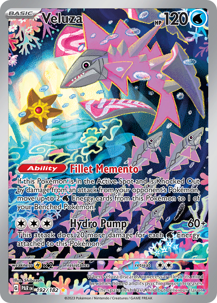 192/182 [SV4] Veluza - Illustration Rare