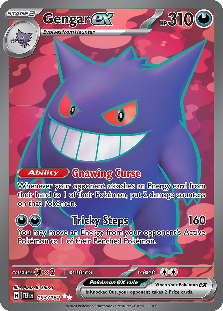 193/162 [TEF] Gengar ex - Ultra Rare