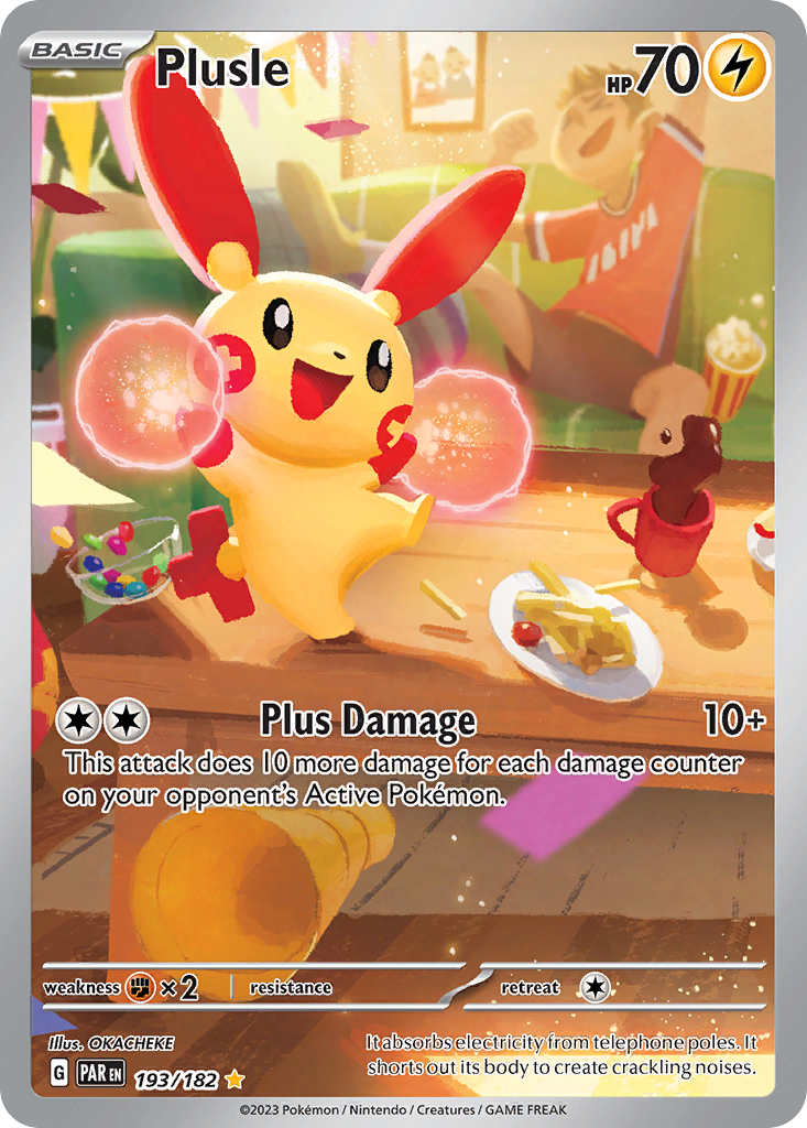 193/182 [SV4] Plusle - Illustration Rare