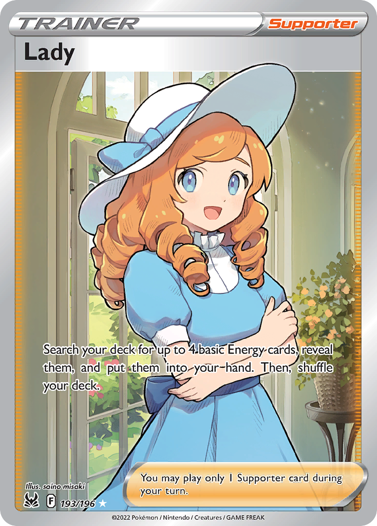 193/196 [LOR] Lady - Rare Ultra