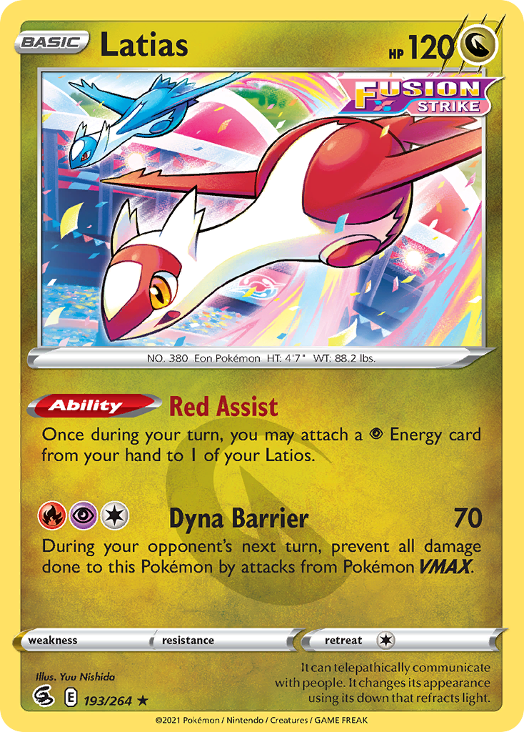 193/264 [FST] Latias - Rare