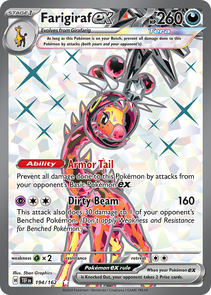 194/162 [TEF] Farigiraf ex - Ultra Rare