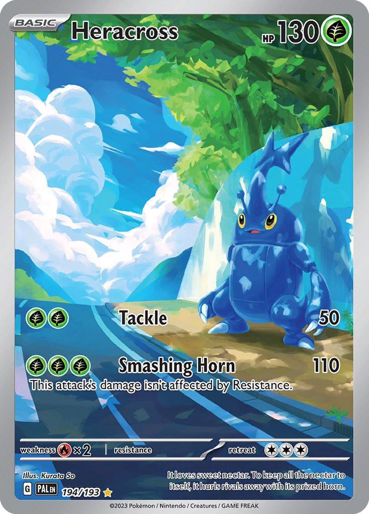 194/193 [SV2] Heracross - Illustration Rare
