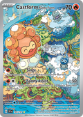 195/191 [SSP] Castform Sunny Form - Illustration Rare