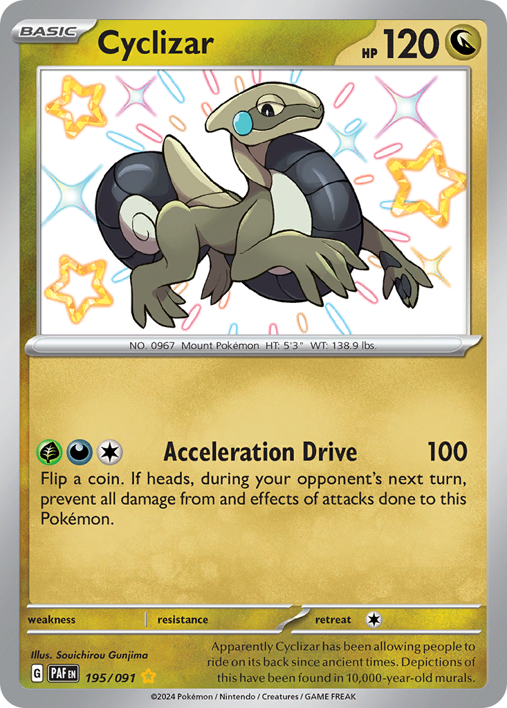 195/91 [SV4PT5] Cyclizar - Shiny Rare