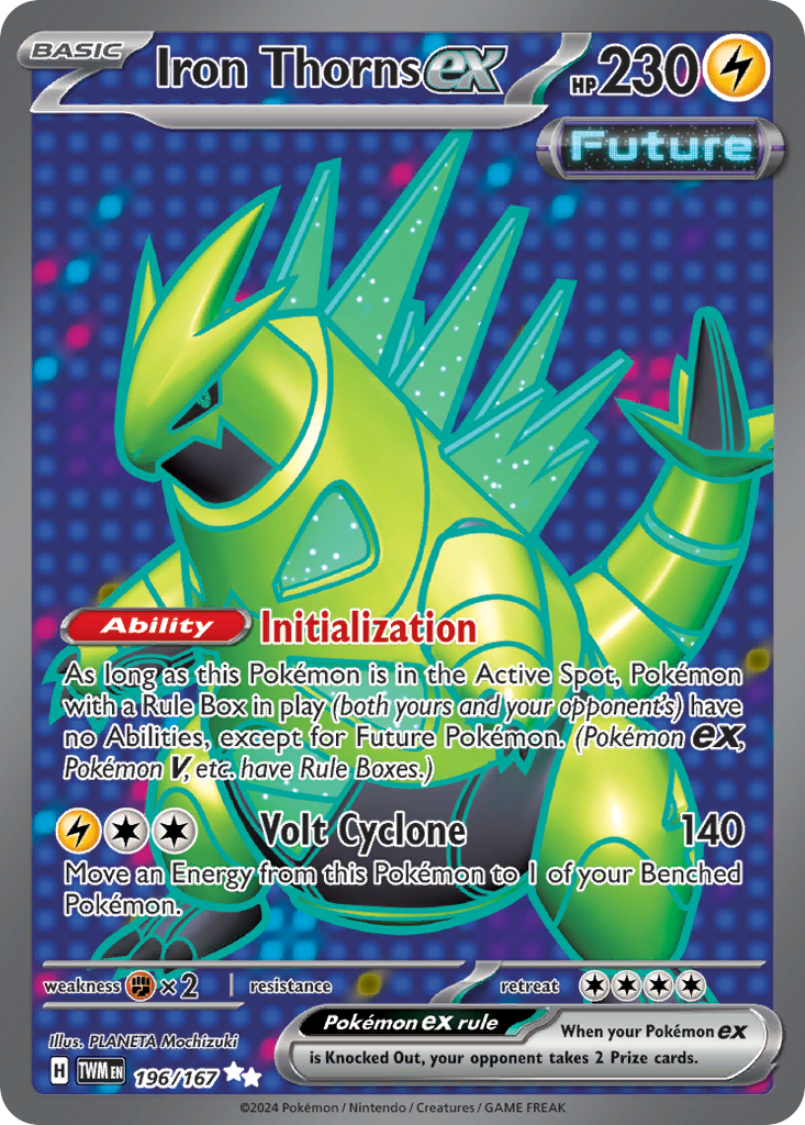 196/167 [TWM] Iron Thorns ex - Ultra Rare