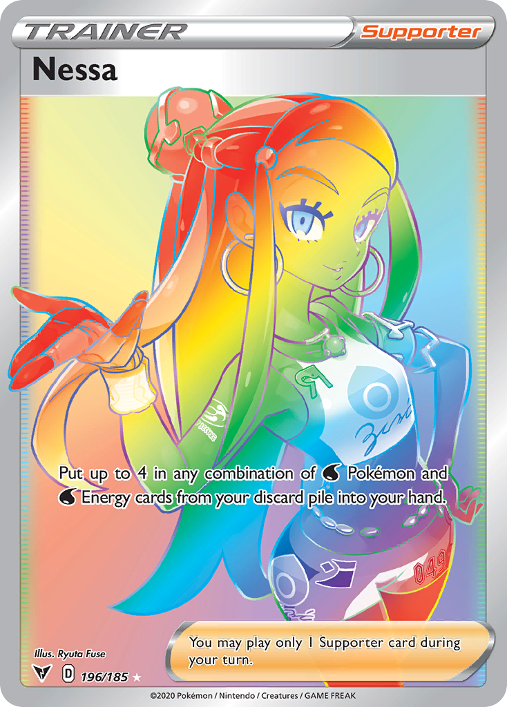 196/185 [VIV] Nessa - Rare Rainbow
