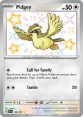 196/91 [SV4PT5] Pidgey - Shiny Rare