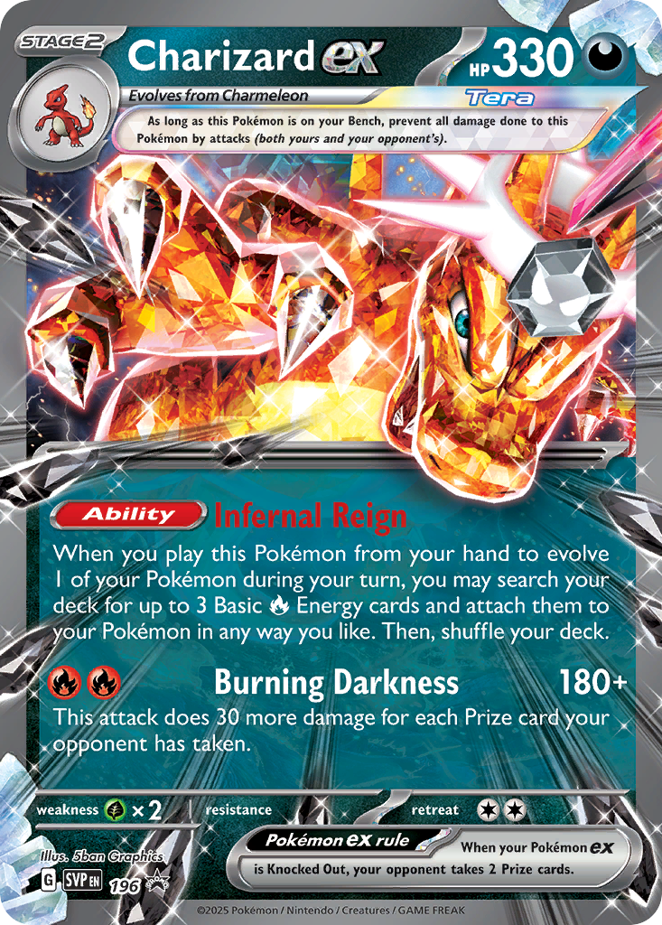 196/215 [SVP] Charizard ex - Promo