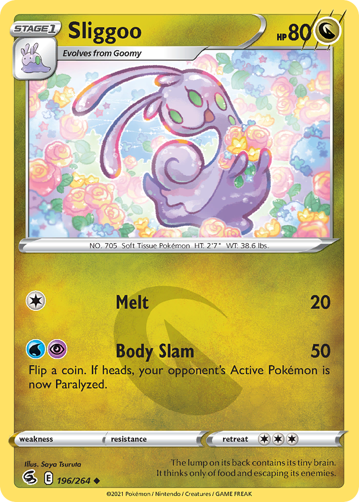 196/264 [FST] Sliggoo - Uncommon
