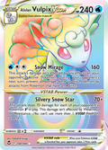 197/195 [SIT] Alolan Vulpix VSTAR - Rare Rainbow