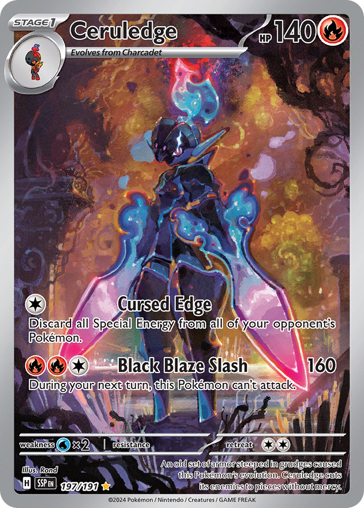 197/191 [SSP] Ceruledge - Illustration Rare