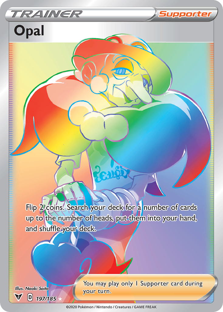 197/185 [VIV] Opal - Rare Rainbow