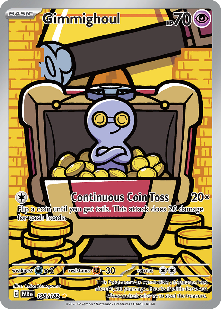 198/182 [SV4] Gimmighoul - Illustration Rare