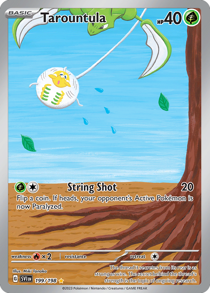 199/198 [SV1] Tarountula - Illustration Rare