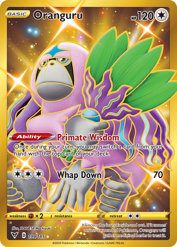 199/185 [VIV] Oranguru - Rare Secret