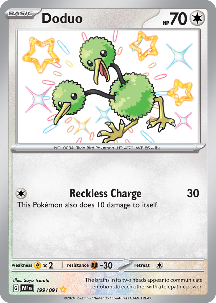 199/91 [SV4PT5] Doduo - Shiny Rare