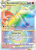 199/196 [LOR] Aerodactyl VSTAR - Rare Rainbow