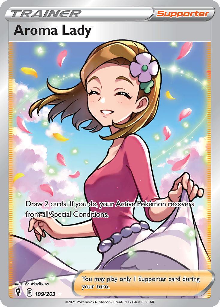 199/203 [EVS] Aroma Lady - Rare Ultra