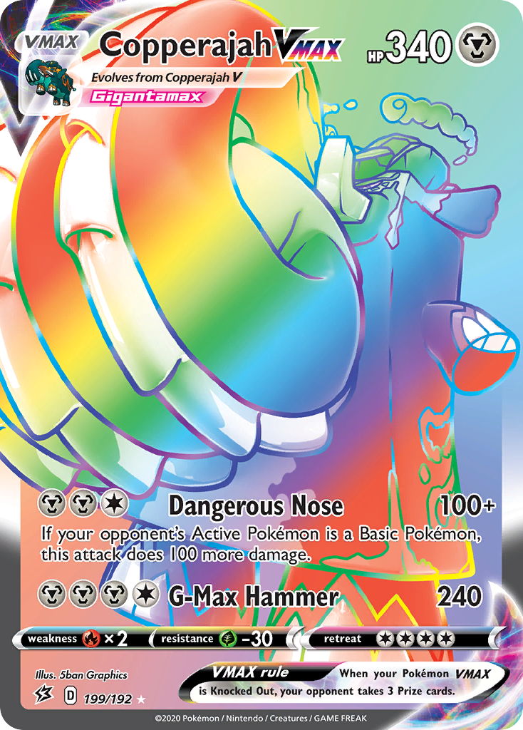 199/192 [RCL] Copperajah VMAX - Rare Rainbow