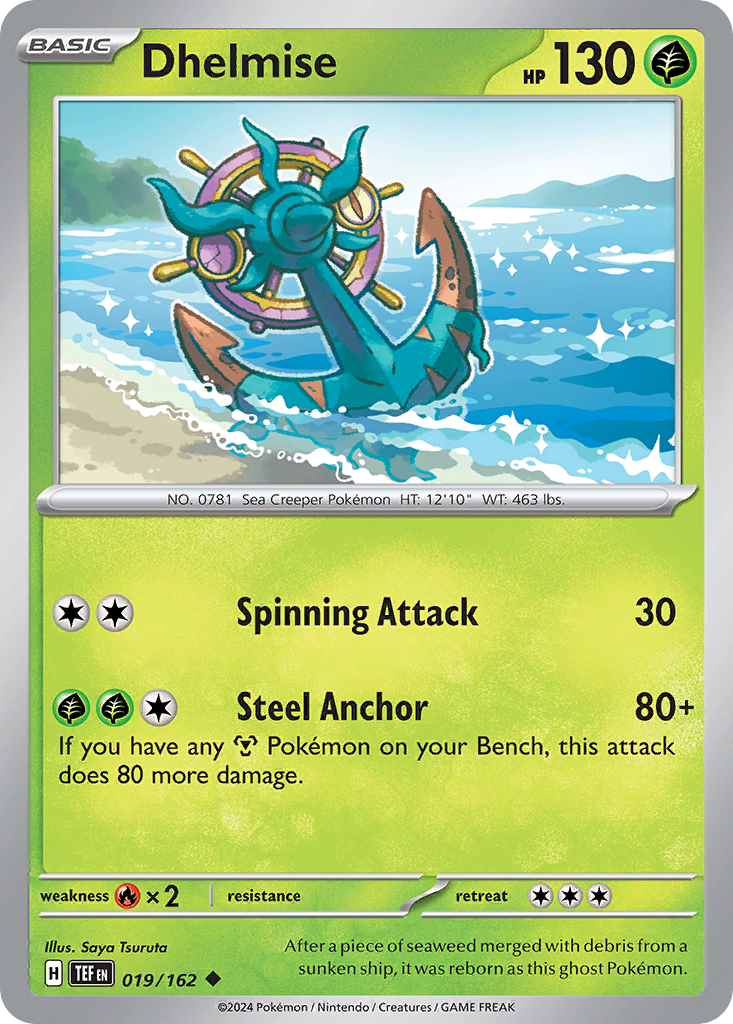 19/162 [TEF] Dhelmise - Uncommon