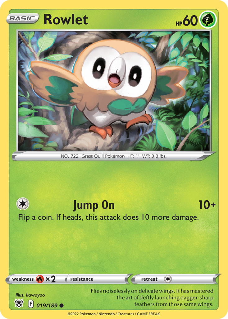 19/189 [ASR] Rowlet - Common