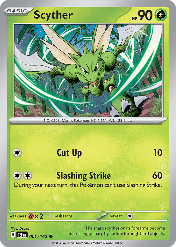 1/162 [TEF] Scyther - Common