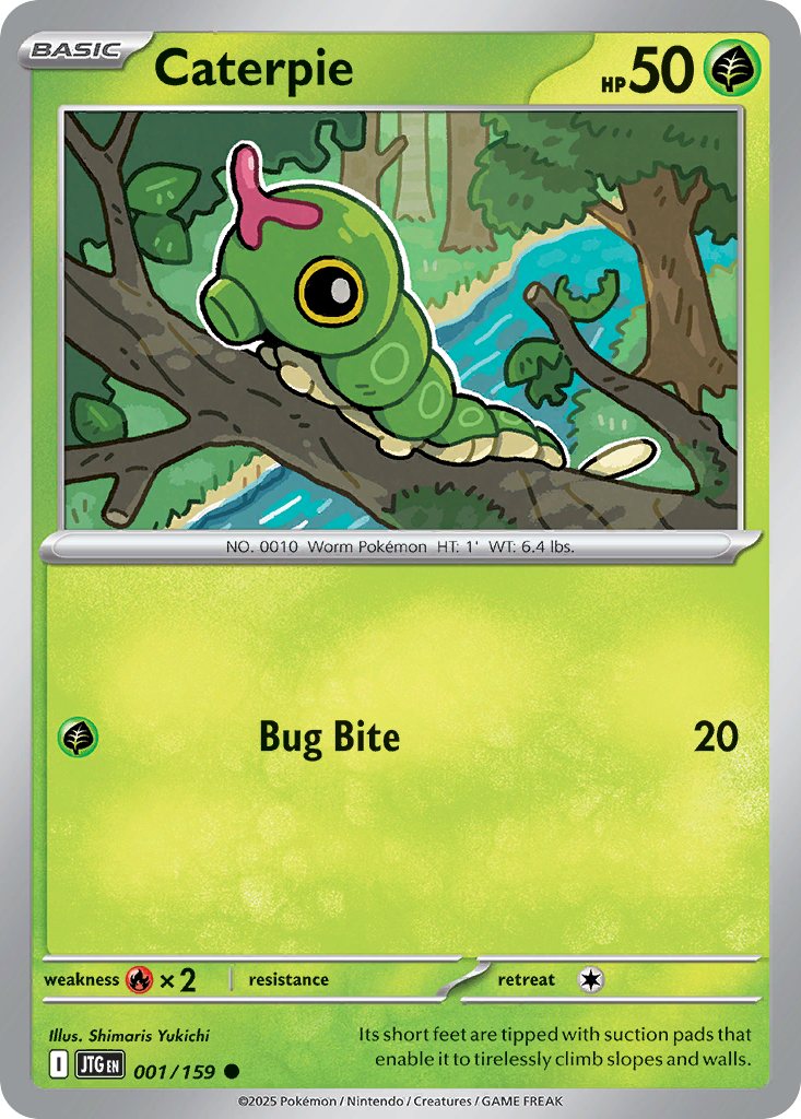 1/159 [JTG] Caterpie - Common