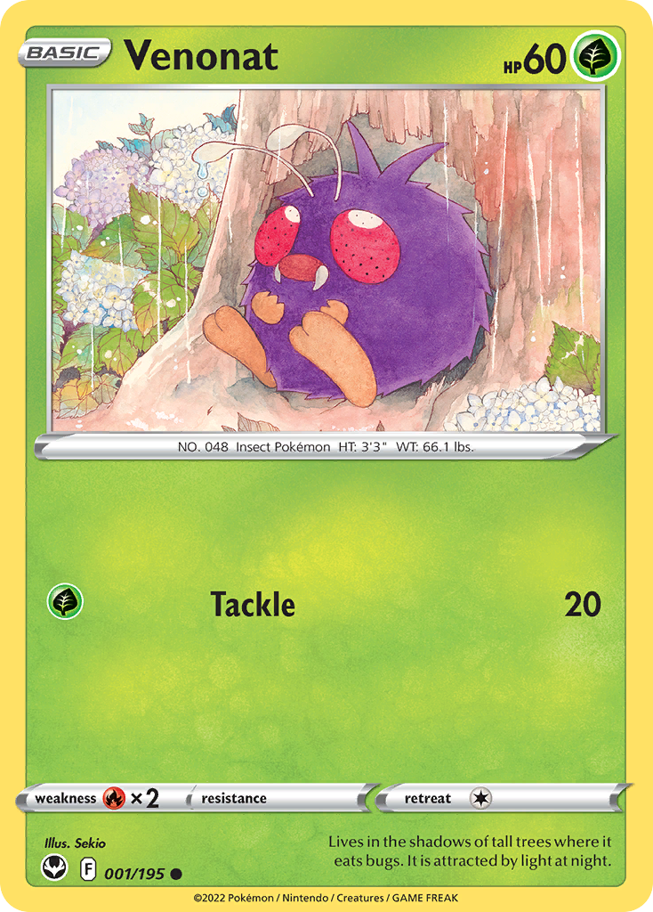 1/195 [SIT] Venonat - Common
