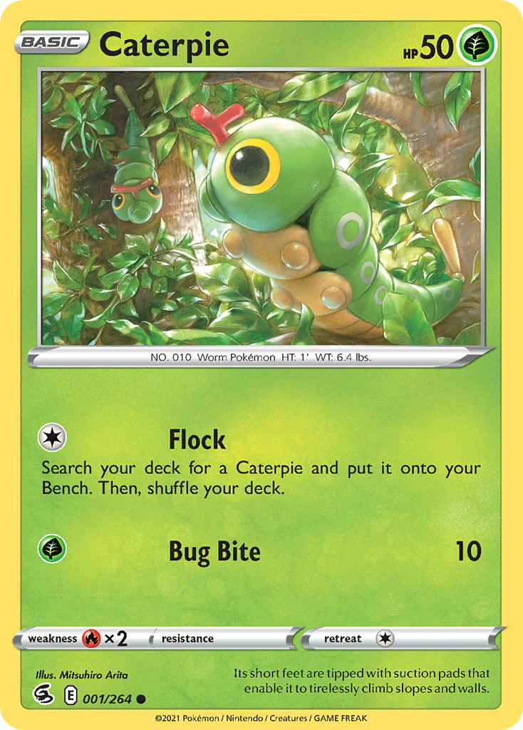 1/264 [FST] Caterpie - Common