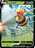 1/189 [ASR] Beedrill V - Rare Holo V