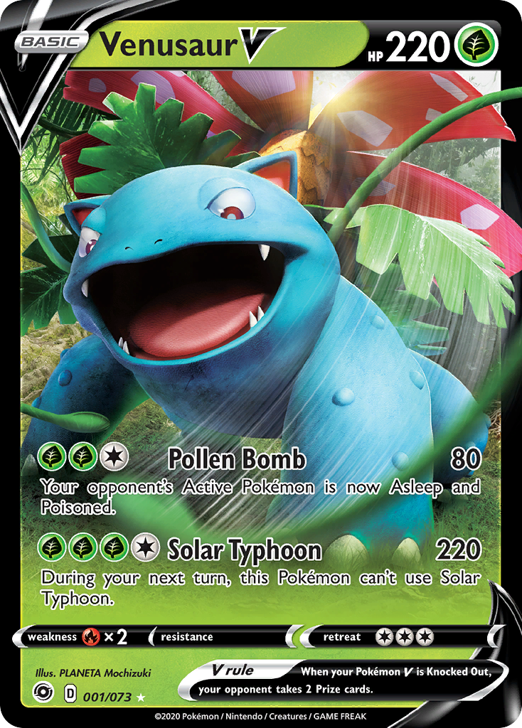 1/73 [CPA] Venusaur V - Rare Holo V
