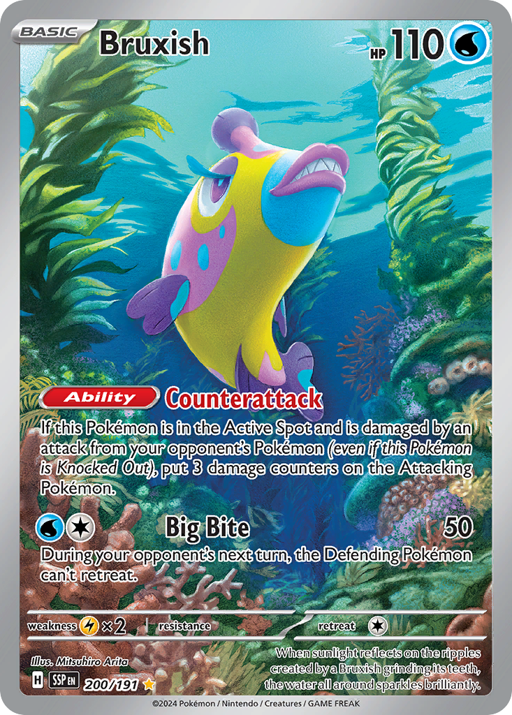 200/191 [SSP] Bruxish - Illustration Rare
