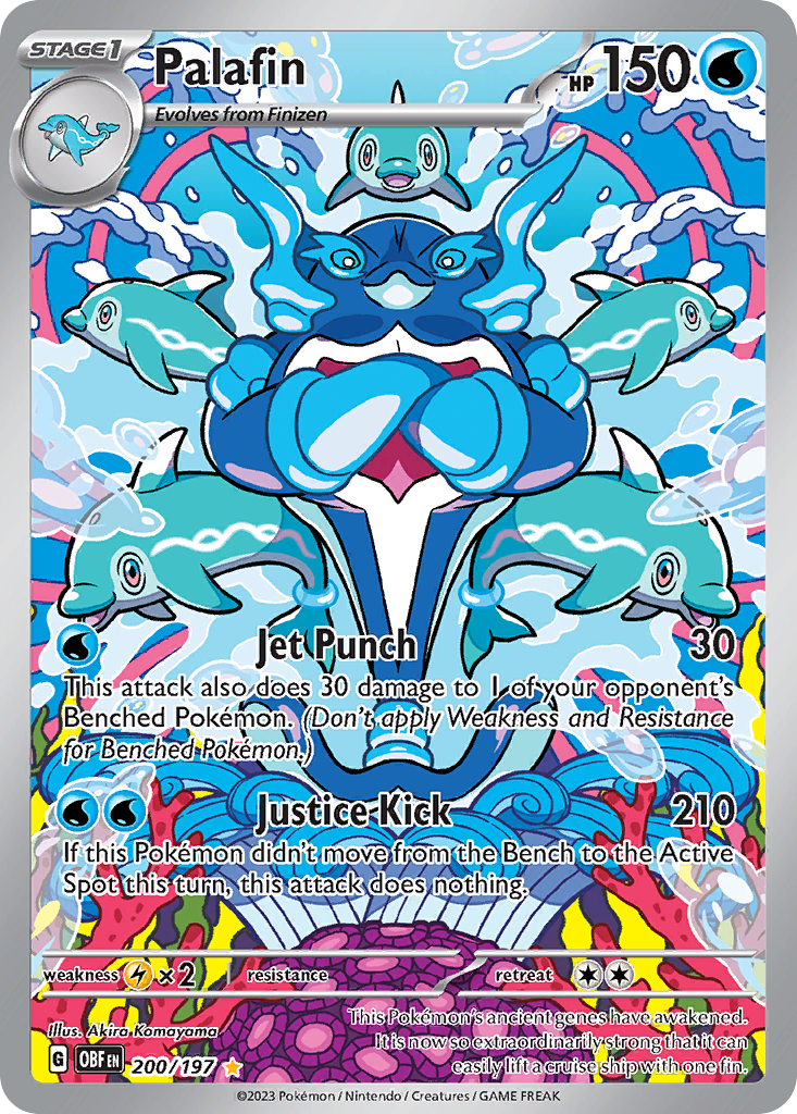200/197 [SV3] Palafin - Illustration Rare