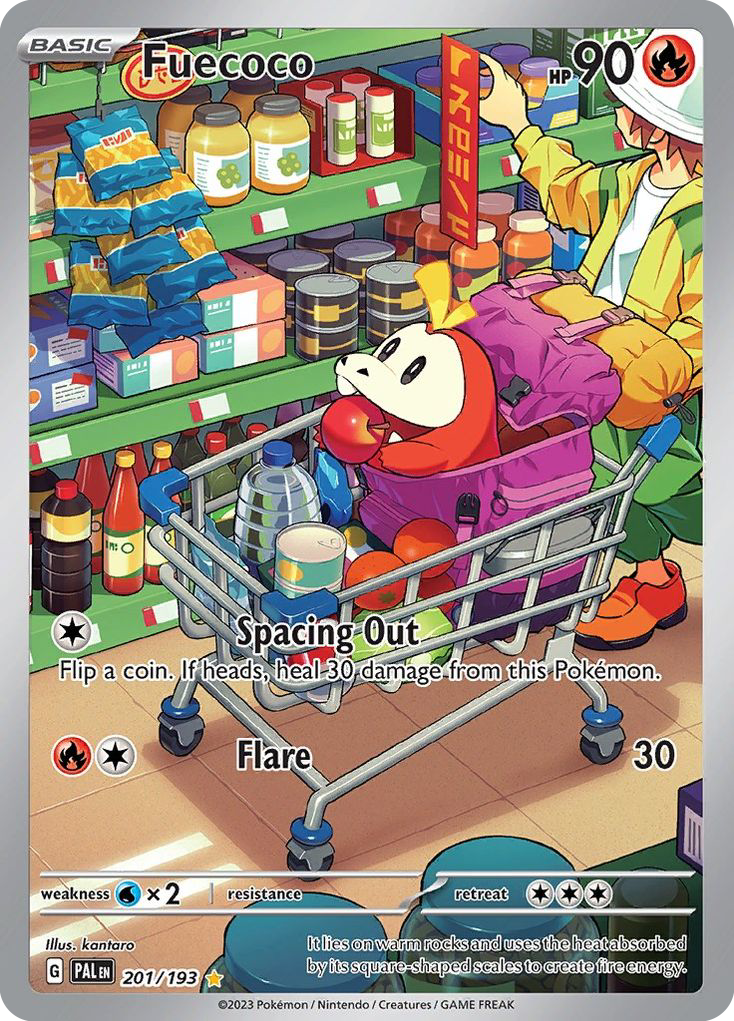 201/193 [SV2] Fuecoco - Illustration Rare