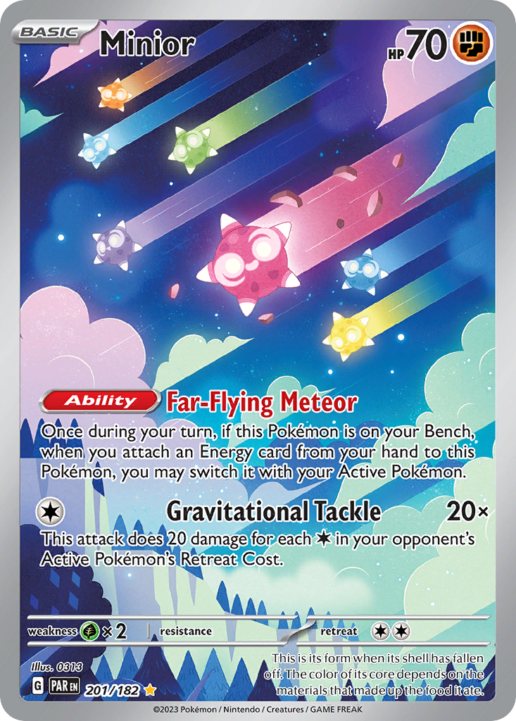 201/182 [SV4] Minior - Illustration Rare