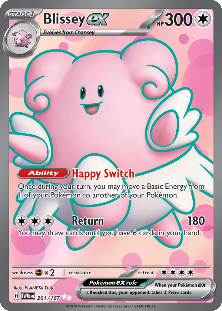 201/167 [TWM] Blissey ex - Ultra Rare