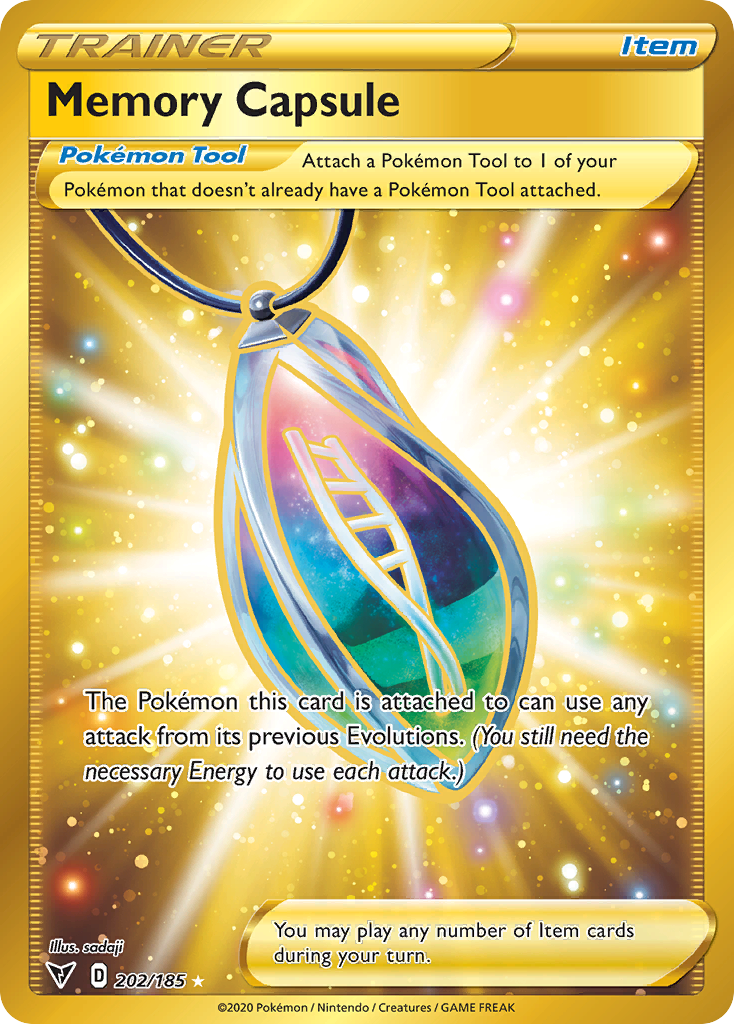 202/185 [VIV] Memory Capsule - Rare Secret